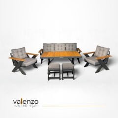 Viena Alüminyum Oturma Grubu