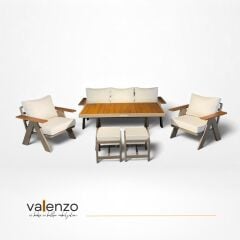 Angora Alüminyum Oturma Grubu