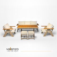 Angora Alüminyum Oturma Grubu