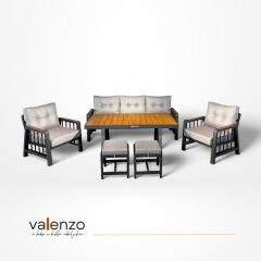 Piero Alüminyum Oturma Grubu