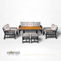 Piero Alüminyum Oturma Grubu