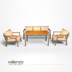 Albino Alüminyum Oturma Grubu