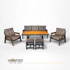 Parma Alüminyum Oturma Grubu