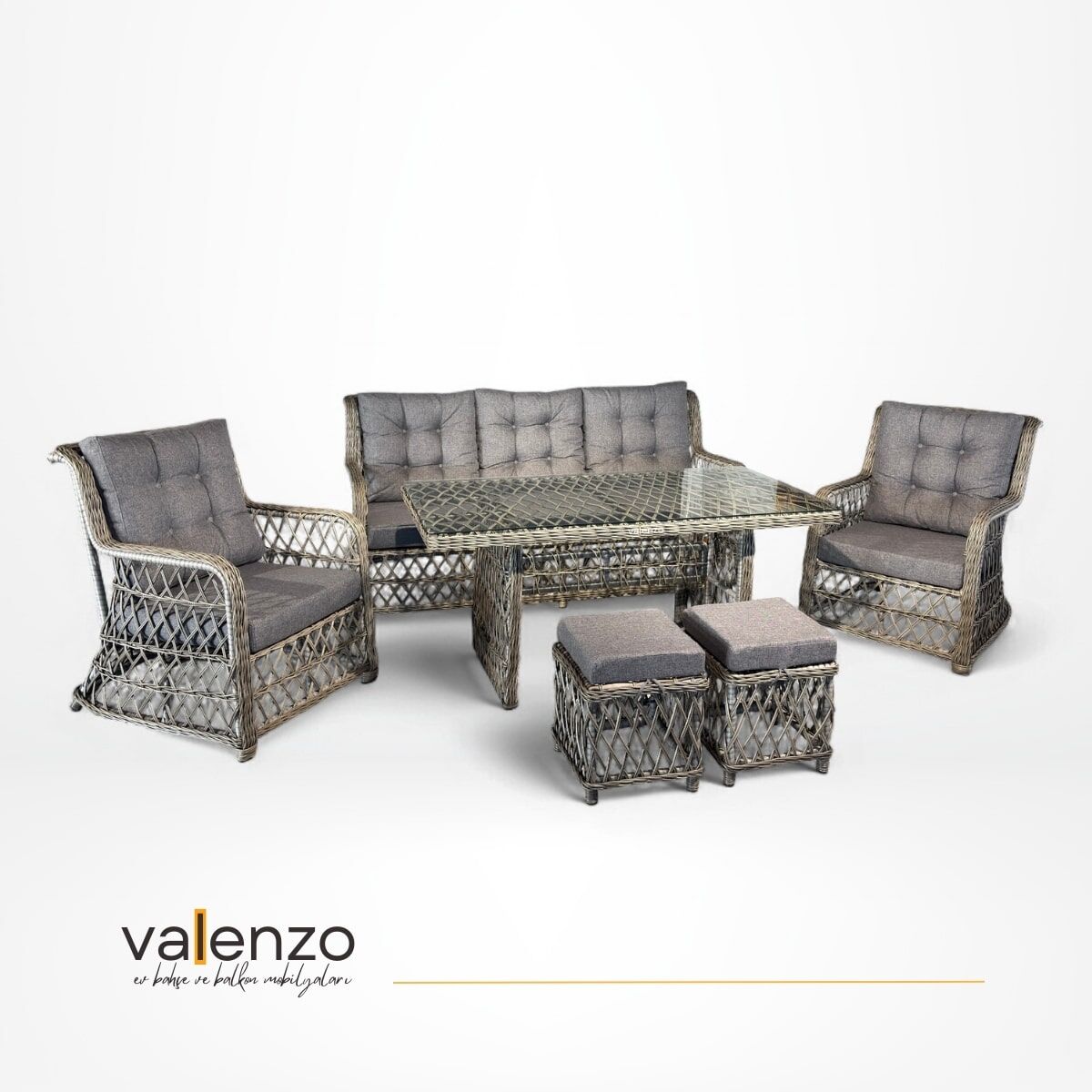 Bodrum Rattan Oturma Grubu