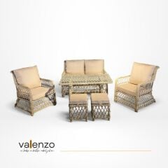 Bodrum S İkili Rattan Oturma Grubu