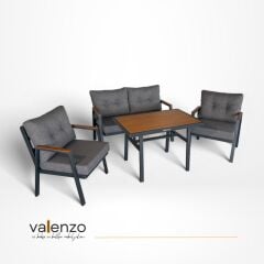 Mini İkili Alüminyum Oturma Grubu