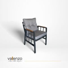 Piero Alüminyum Masa Sandalye Takımı 8 Kişilik