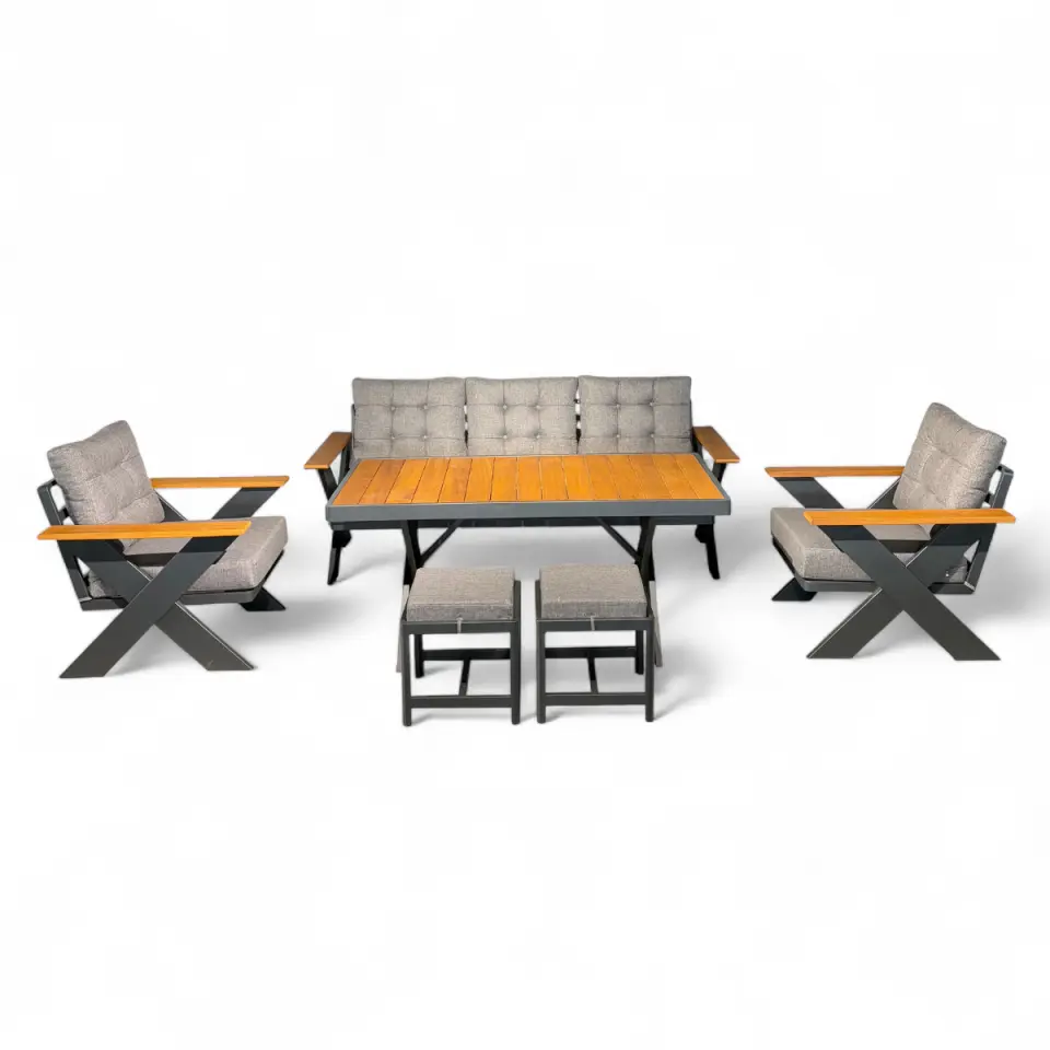 Viena Alüminyum Oturma Grubu