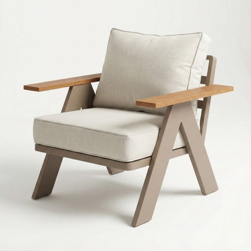 Angora Alüminyum Oturma Grubu