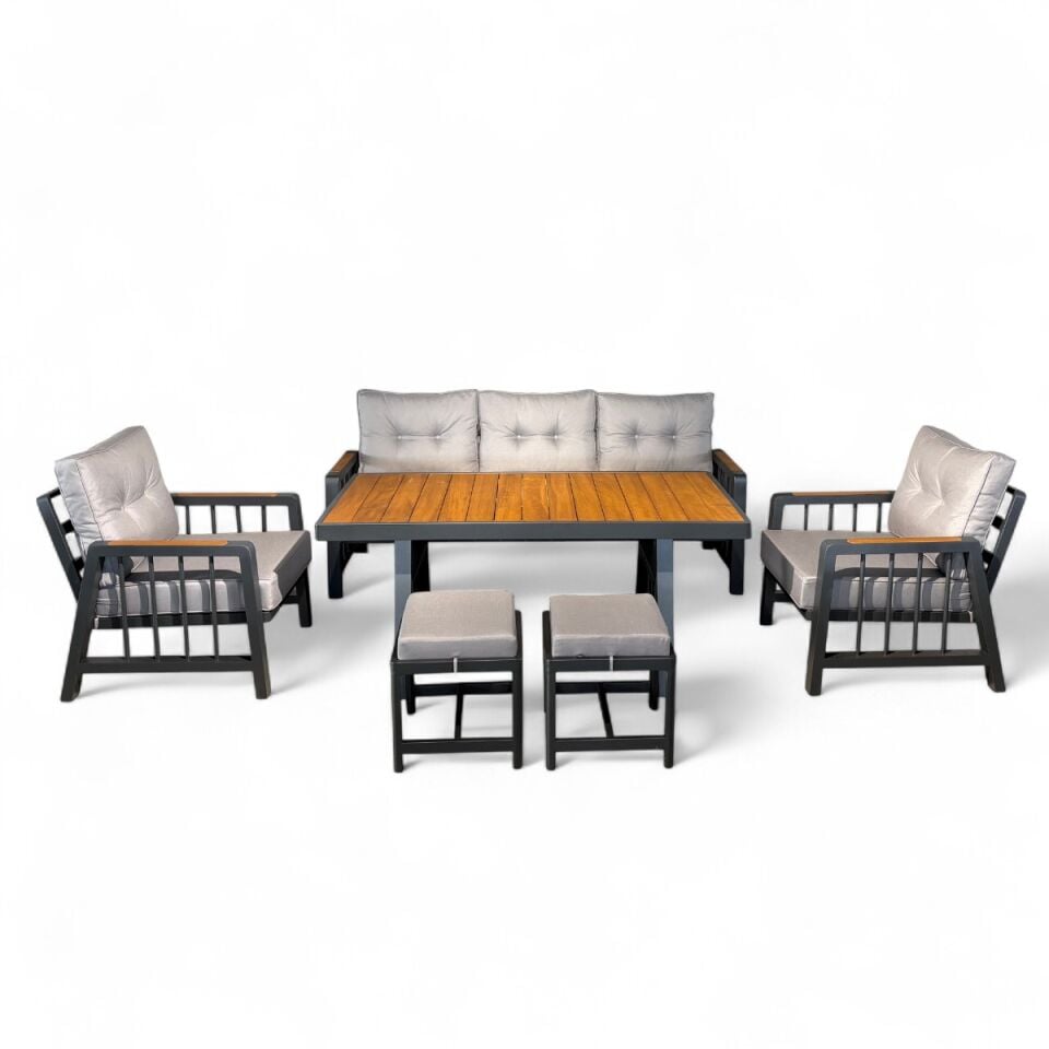 Piero Alüminyum Oturma Grubu