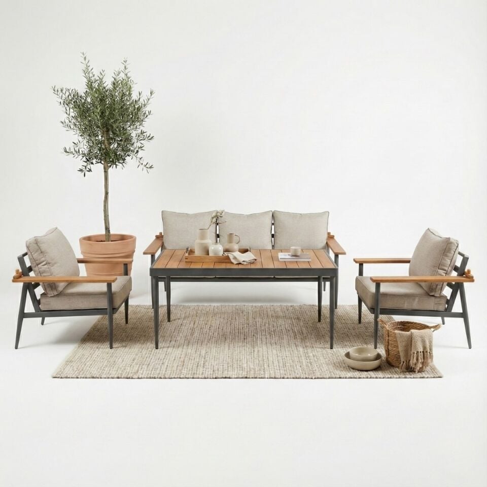 Efes Alüminyum Oturma Grubu