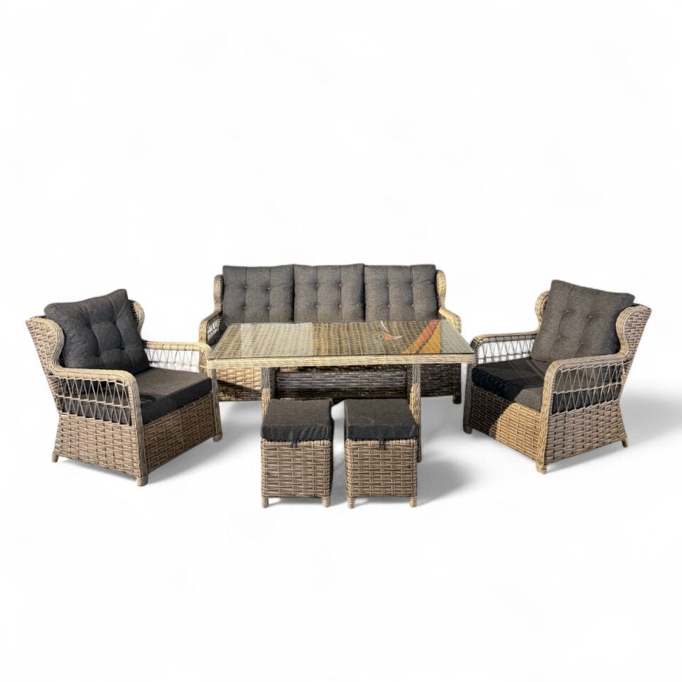 Cunda Rattan Oturma Grubu