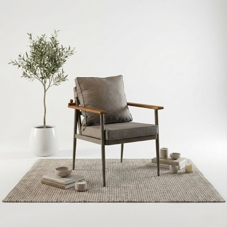 Efes Alüminyum Masa Sandalye Takımı 8 Kişilik