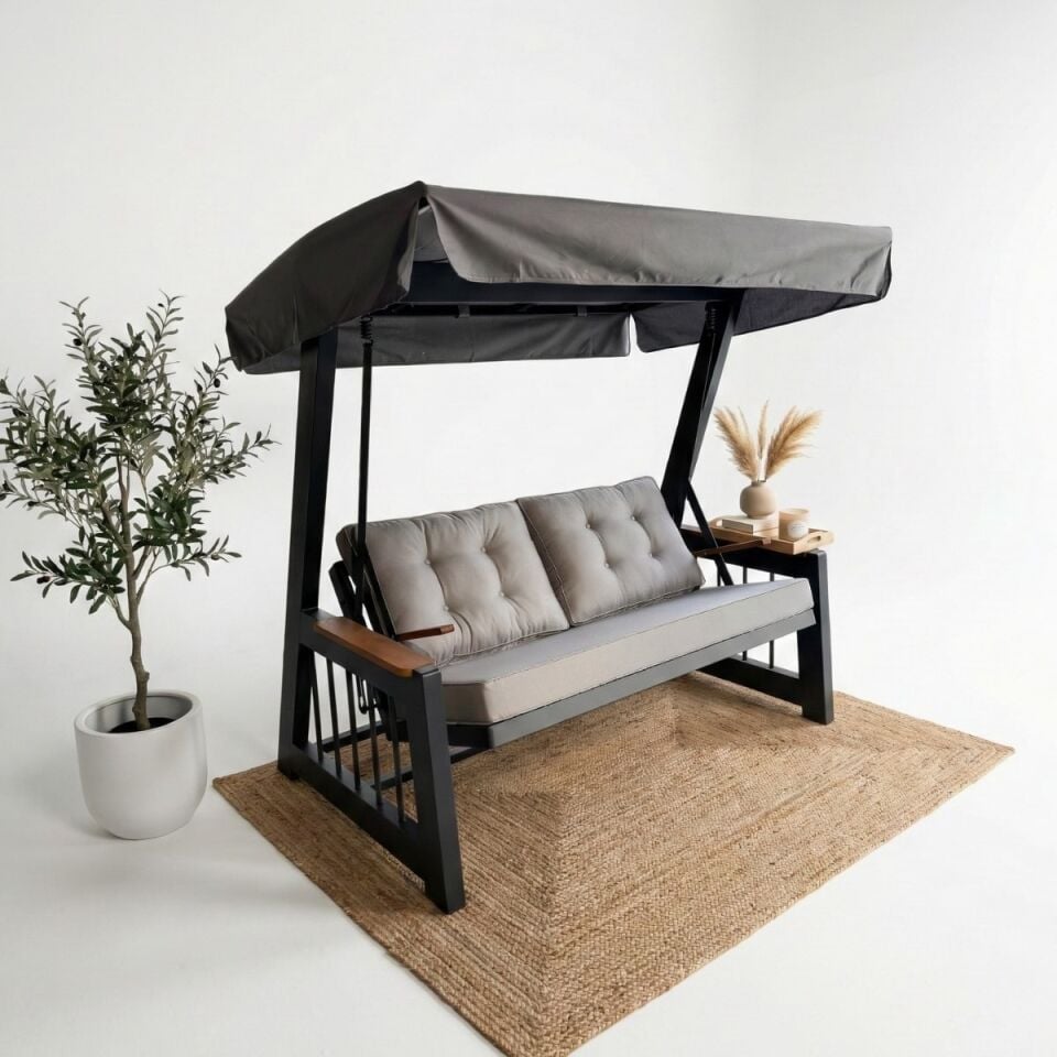 Piero Alüminyum Yataklı Salıncak