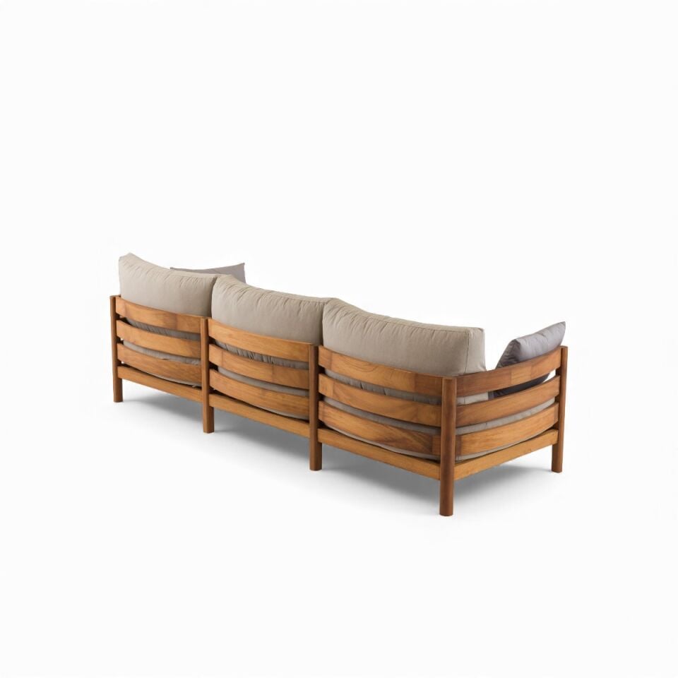 Gloster İroko Ahşap Oturma Grubu