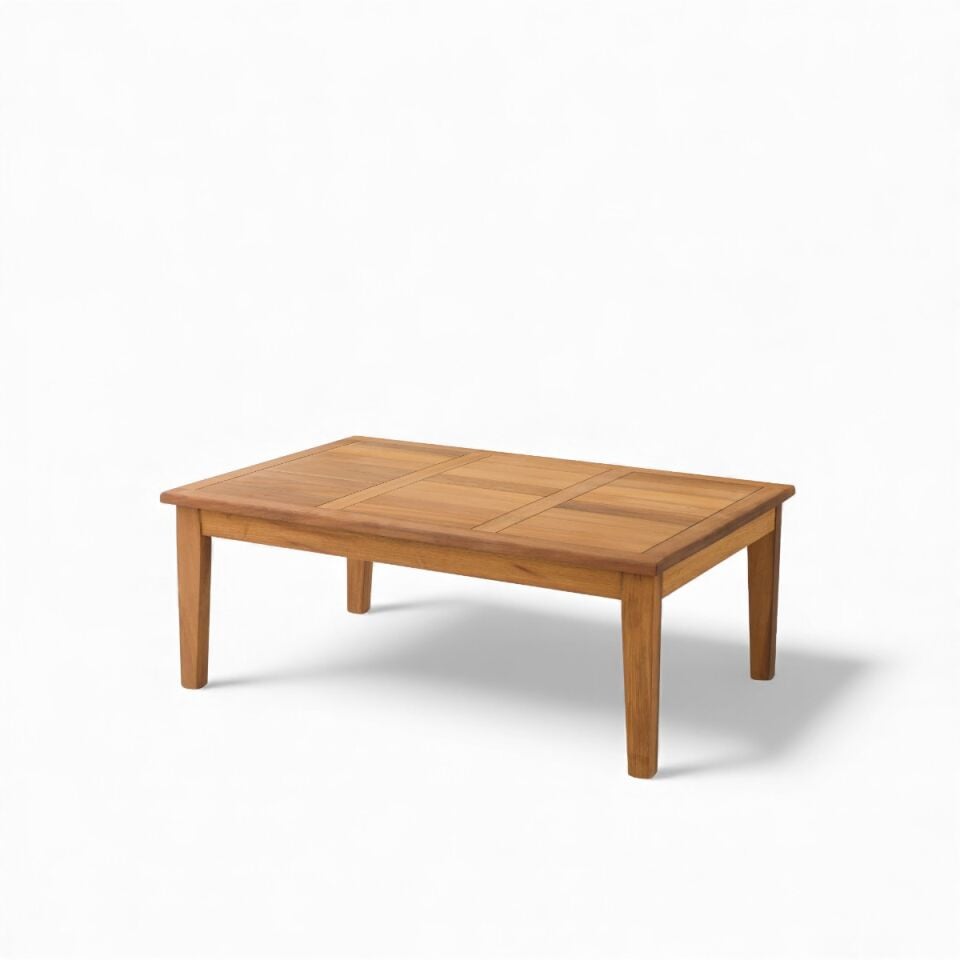 Bianca İroko Ahşap Oturma Grubu