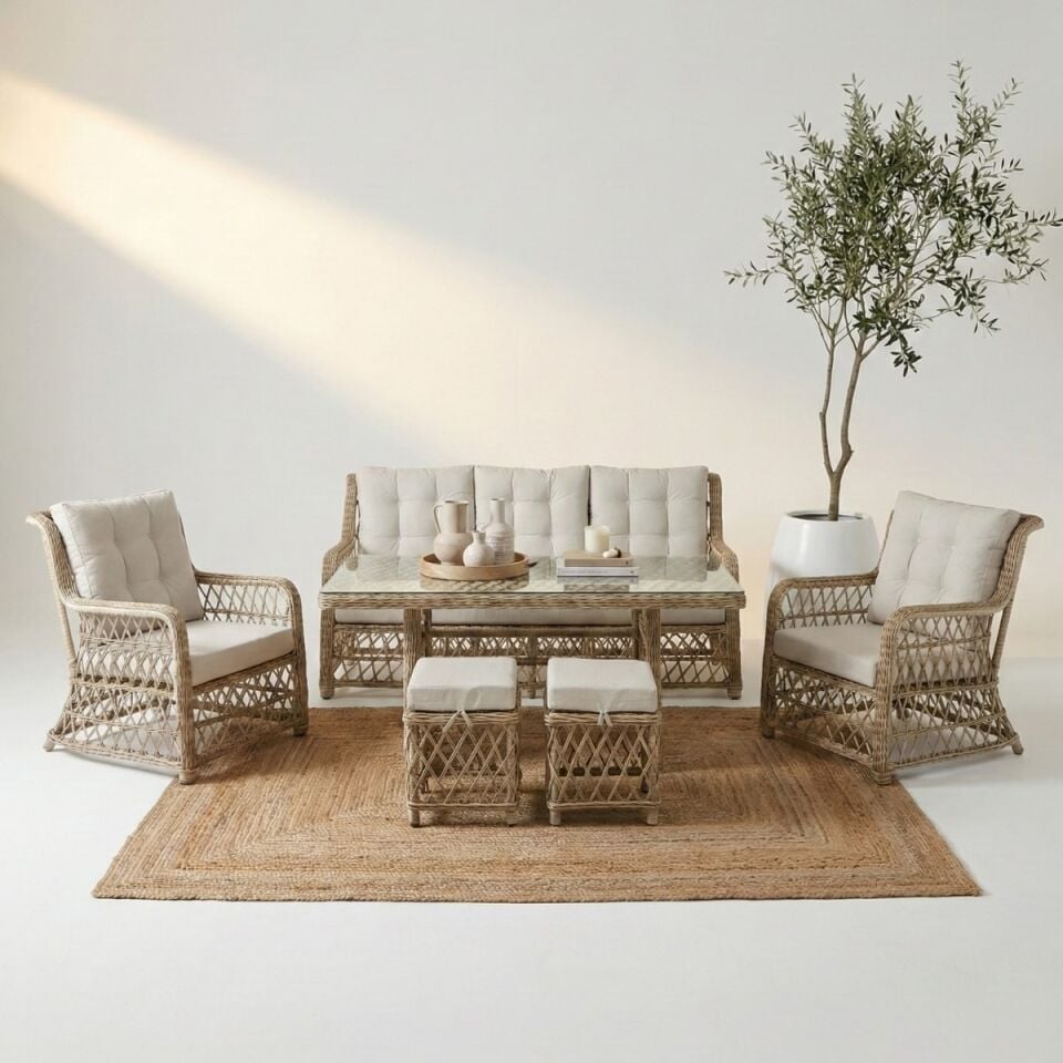 Bodrum S Rattan Oturma Grubu