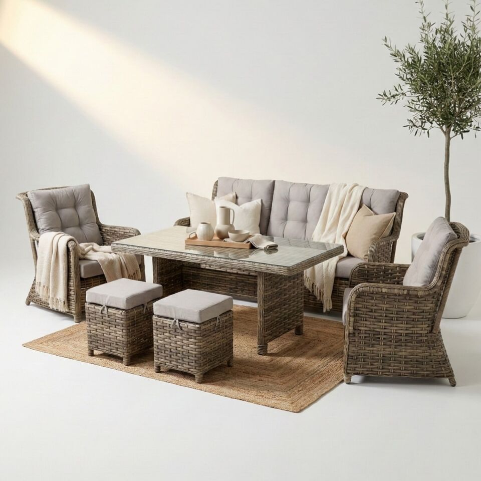 Milas Rattan Oturma Grubu